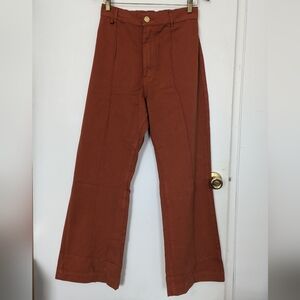 Big Bud Press Western Pants in Rust Brown